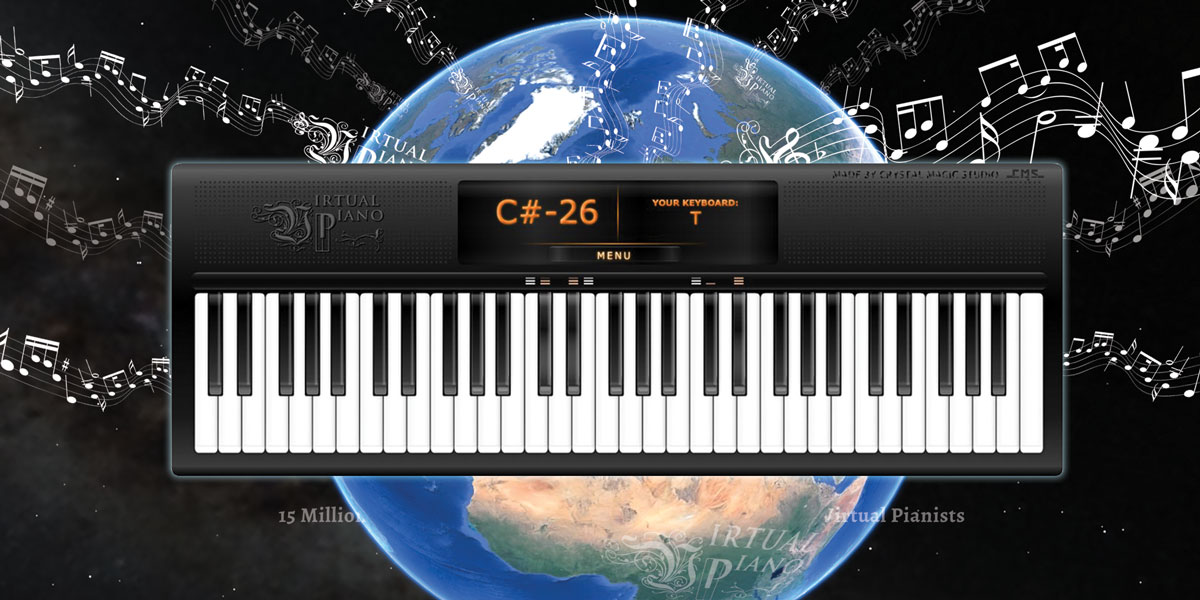 Virtual piano flash game songs